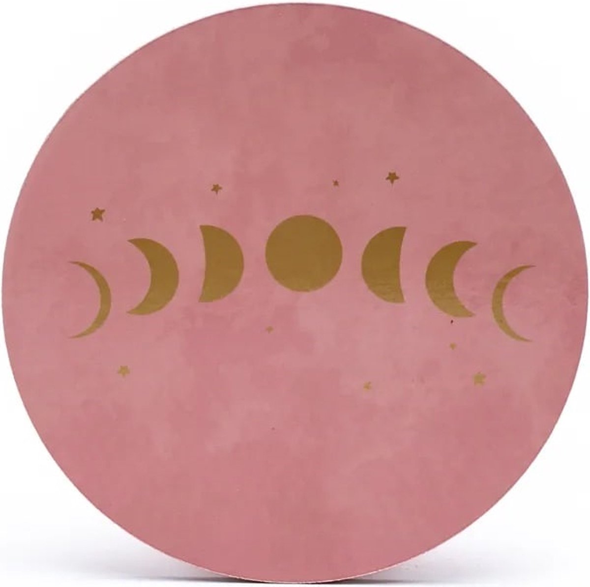Onderzetters 'Maanfasen', set van 6 stuks, rond