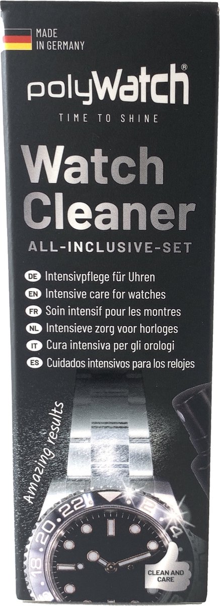Polywatch Watch Cleaner, intensieve zorg voor horloges, Duitsland