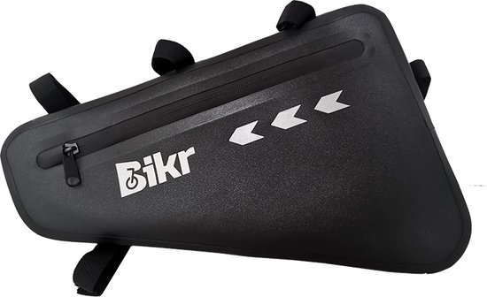 Bikr Frametas - 1,5 liter - Waterdichte fietstas 600D TPU - Bikepacking - Racefiets & Mountainbike - Reflecterend - Lichtgewicht - Grote capaciteit van Bikr — afbeelding 2