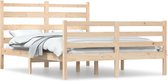 vidaXL - Bedframe - massief - grenenhout - 120x200 - cm