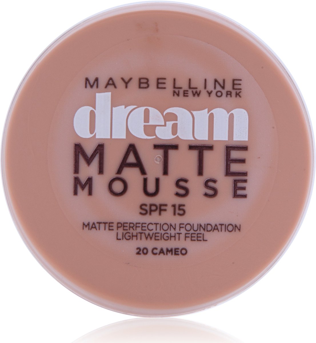 Maybelline New York - Dream Mat Mousse Foundation + Matterende Basis - 20 Beige Éclat
