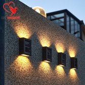 Luxe LED Sfeerverlichting op zonne-energie | Outdoor en indoor | Waterdicht | Set van 2 lampen | Zonnepaneel | Sfeer verlichting | Tuin verlichting | LED | Hoge kwaliteit