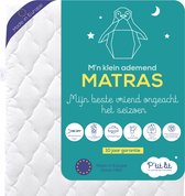 Ademend Baby Matras - 60x120 cm - 1 Zomerzijde / 1 Winterzijde - Anti-allergisch - Afritsbare tijk - Oeko-Tex® - EU-product