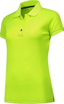 Macseis Polo Signature Powerdry dames fluorgroen/grijs maat  L