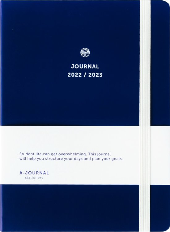 Agenda Scolaire A-Journal 2022/2023 - Bleu Foncé - A5 | bol.com