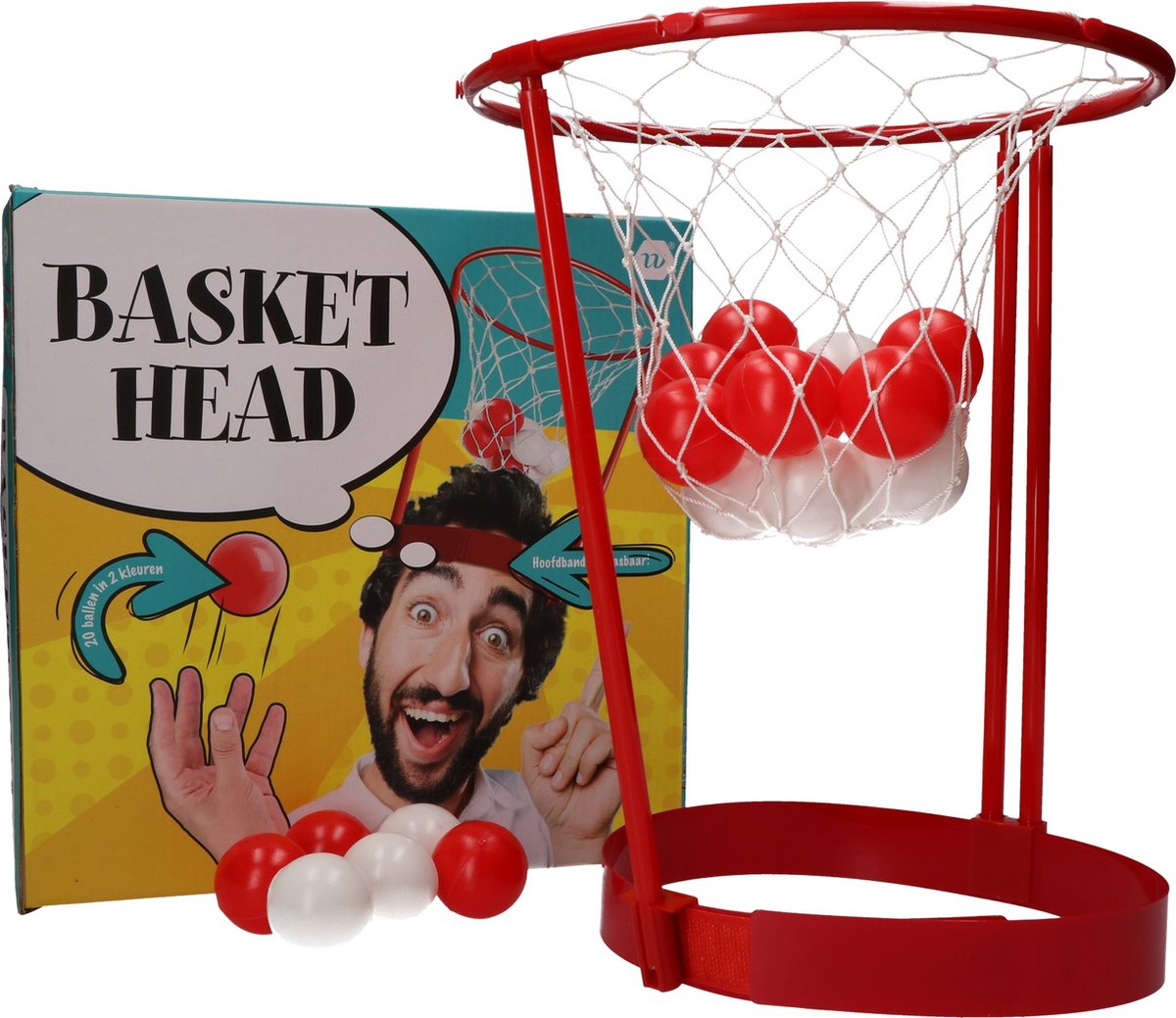 basketbal Basket head / Kop bascketbal spel
