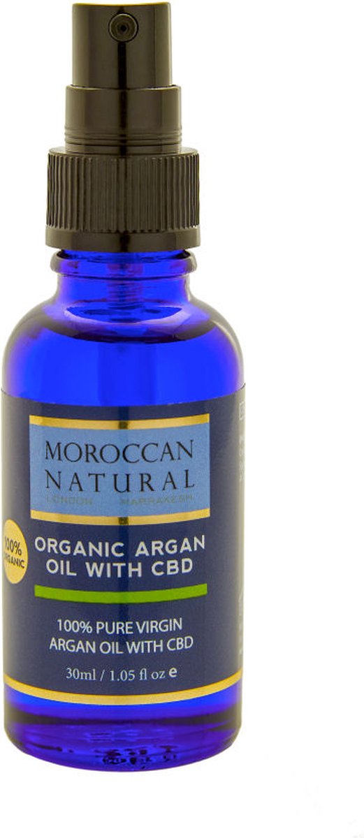 Moroccan Natural - Organic Argan Oil with CBD