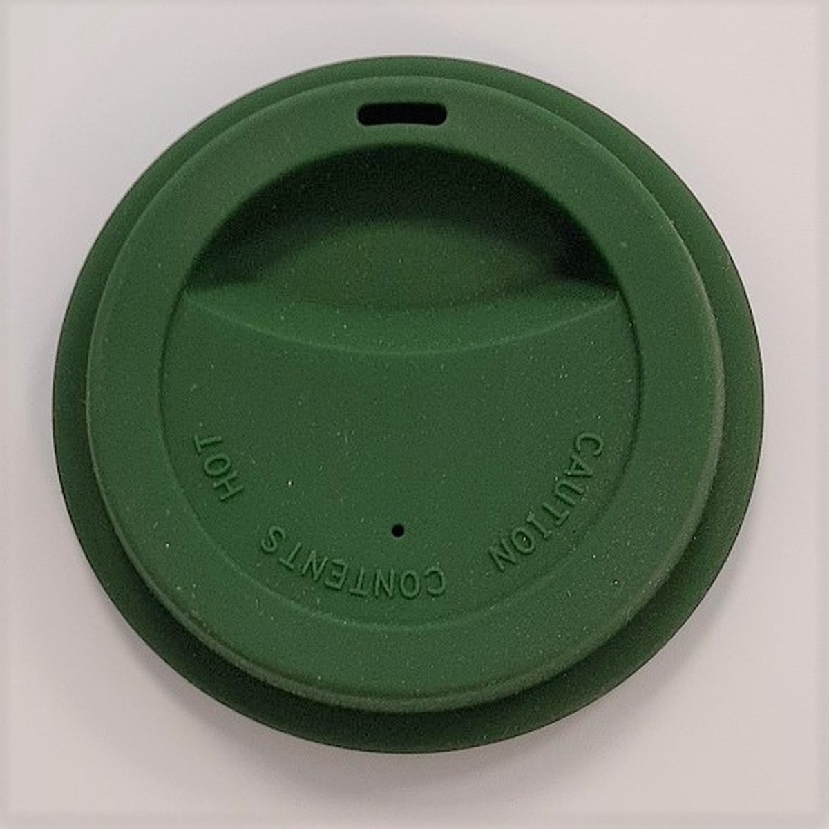 EIZOOK Koffie Thee beker deksel - Groen - Siliconen - Multifunctioneel - herbruikbaar