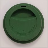 Couvercle de tasse à Thee Café - Vert - Siliconen - Multifonctionnel - Réutilisable