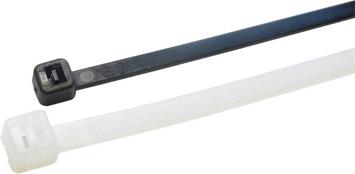 4tecx Bundelband 200x3,6mm Zwart VE=100 - 4098000017