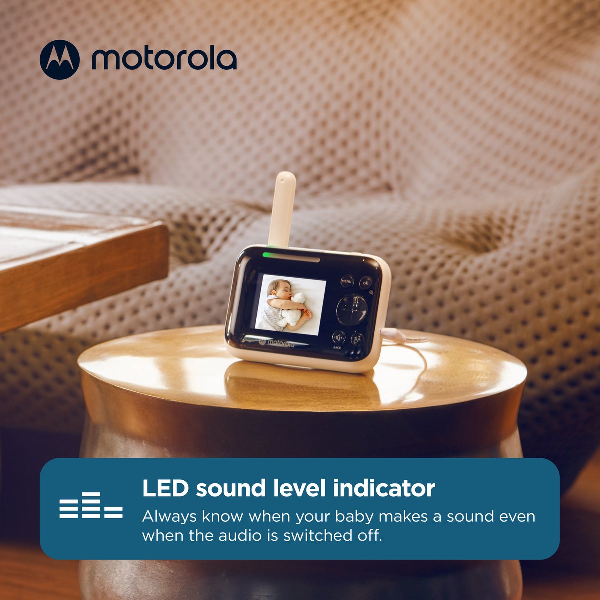 Motorola PIP 1200 Babyfoon met Camera - afbeelding 3
