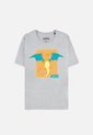 Pokémon - Charizard Heren T-shirt - M - Grijs