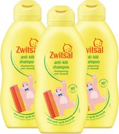 Zwitsal - Anti Klit Shampoo - 3 x 200ml - Beestenboel - Voordeelpack