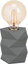 EGLO Swarby Tafellamp - E27 - 12 cm - Grijs