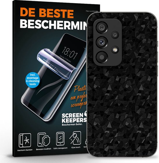 Telefoon skin geschikt voor Samsung A7 (2018) - Zwarte driehoek skin -  Geschikt voor... | bol.com