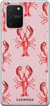 Casimoda® hoesje - Geschikt voor Samsung S10 Lite - Lobster All The Way - Backcover - Siliconen/TPU - Roze