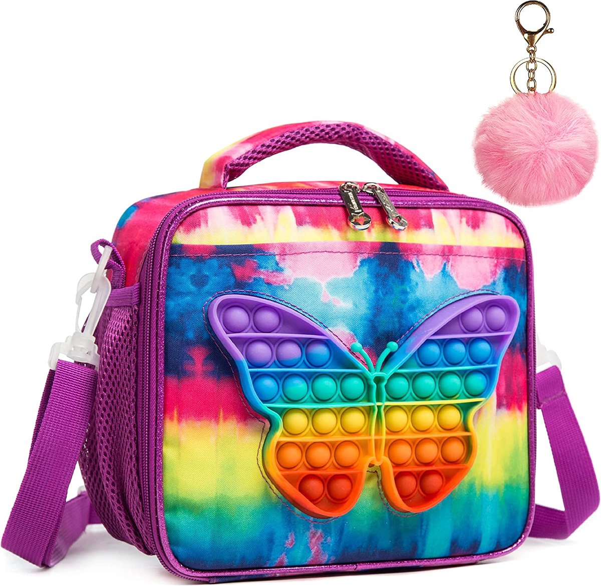 Lunchtas – Geïsoleerde lunchtas – Handig lunctas voor werk en school – compact lunchtas