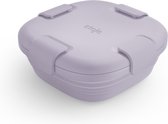 Stojo - Bowl - Vershouddoos / Lunchbox - met Deksel - 700 ml - Opvouwbaar - Herbruikbaar - Lilac