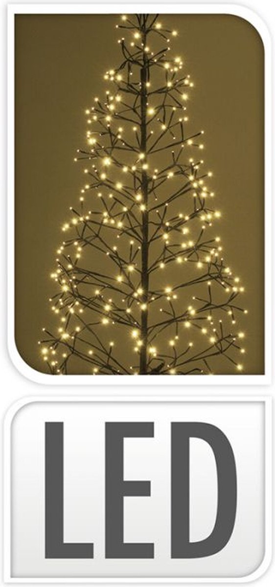 vidaXL Arbre de Noël lumineux avec piquets 220 LED blanc froid 180 cm