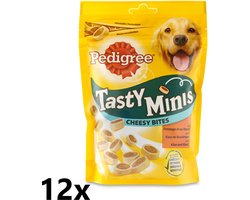 Pedigree - Tasty Mini's - Cheesy Bites - Kaas & Rund - 12x140g