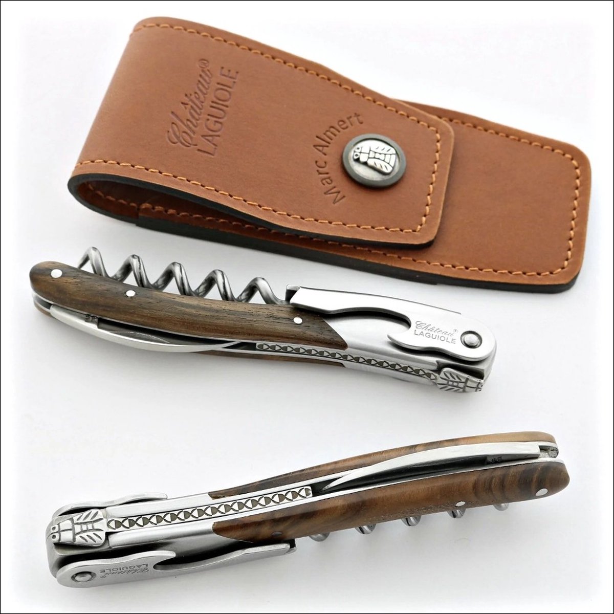 Soft machine nomad kurkentrekker leren etui van L'Atelier du Vin