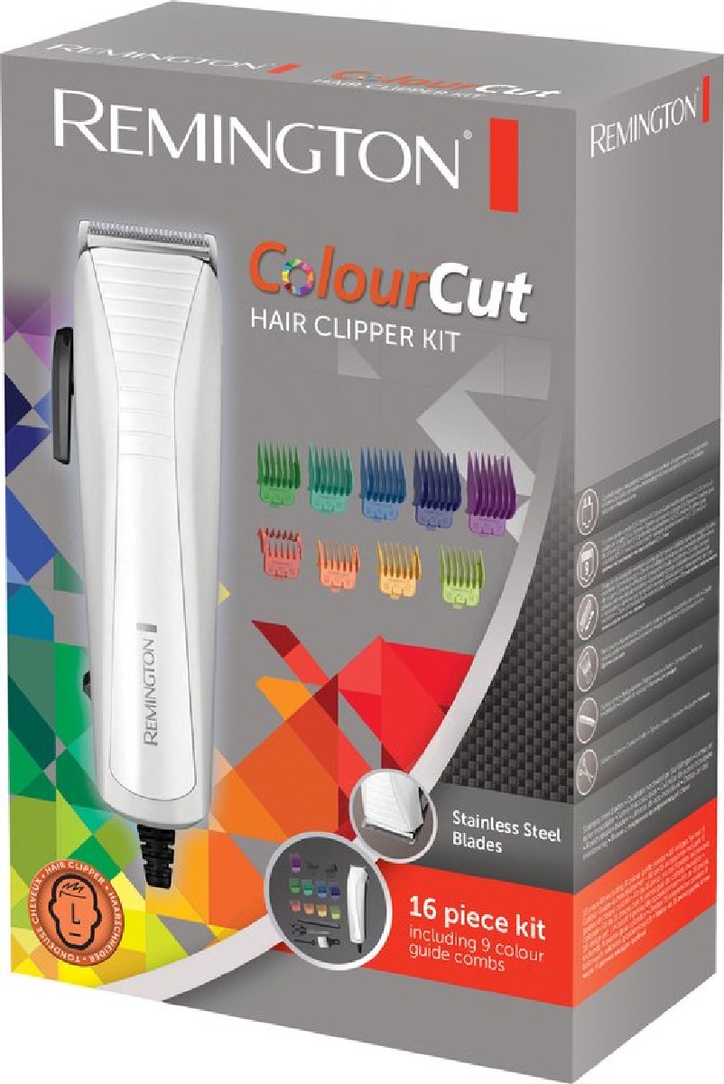 Remington HC5035 Color Cut - Set de 16 tondeuses à cheveux | bol.com