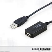 USB A naar USB A 2.0 verlengkabel, 15 m, m/f | Signaalkabel | sam connect kabel