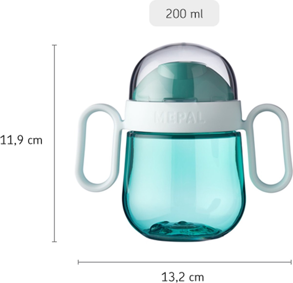 Mepal Mio – Gobelet anti-fuite 200 ml – garanti sans fuite