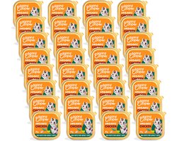 Edgard & Cooper Adult PatÃ© Organic 85 g - Kattenvoer - 32 x Kip