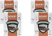Boxby Dental Sticks Adult Medium Monthpack - Hondensnacks - 4 x Kip 600 g 30 stuks
