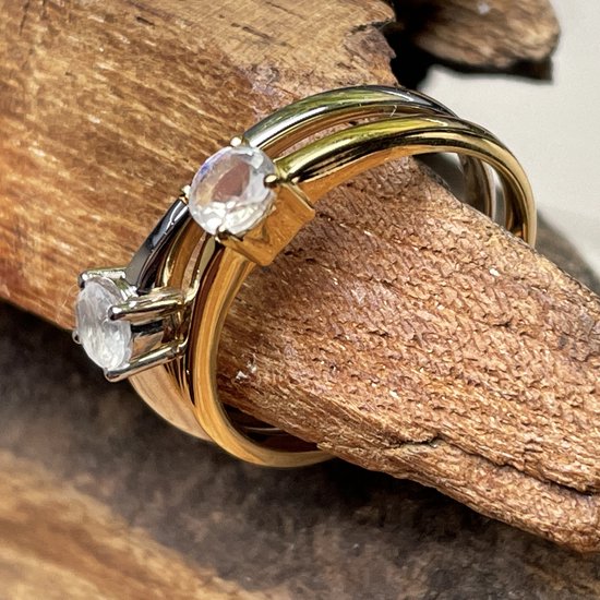 Bellitia Jewelry Smaragd Gesneden Vergulde 925 Sterling Zilver Rings voor Vrouwen, Echte Mei Geboortesteen Ring voor Vrouwen