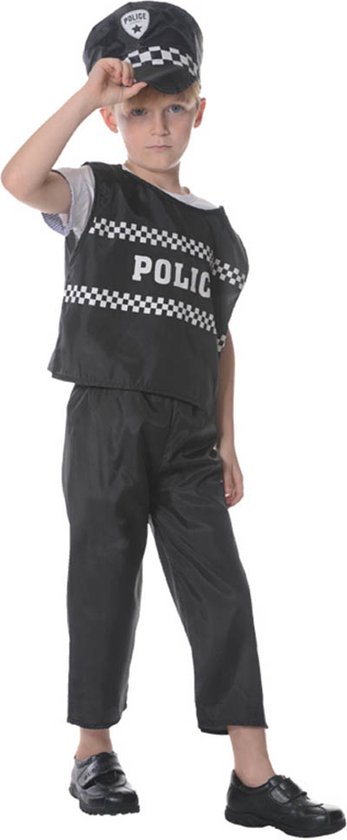 grijnzend Monnik Waardeloos Politiepak kind - Carnavalskleding - Politieagent - Jongens - Carnaval  kostuum... | bol.com
