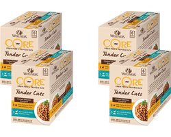 Wellness Core Tender Cuts Chicken Selection - Kattenvoer - 4 x Kip 6x85 g