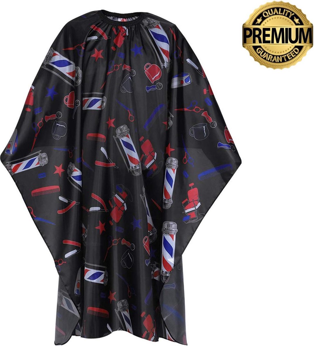 Premium Salon Kapmantel - Waterproof Kappersmantel / Kappersschort Waterproof| Kappers Patronen