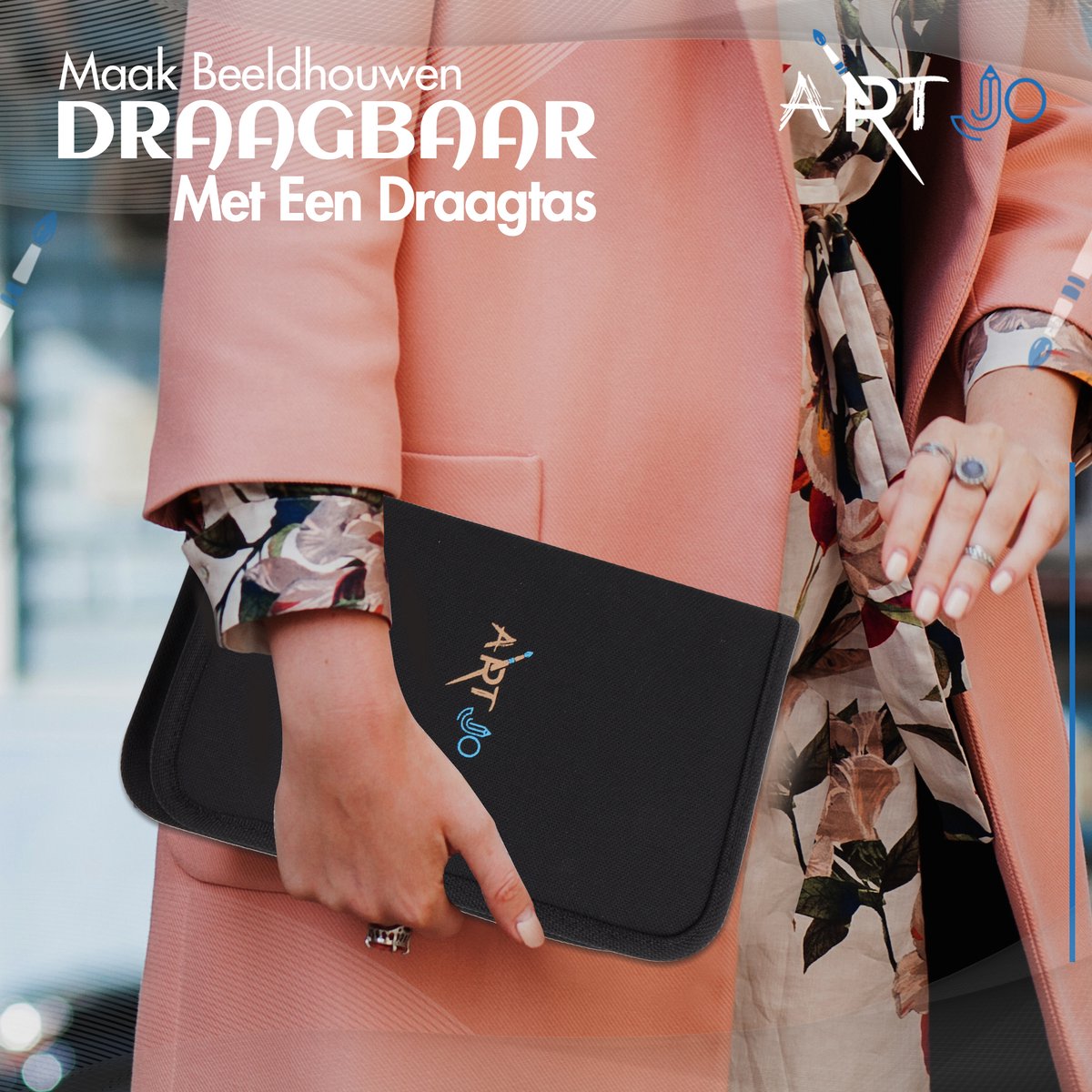 ArtJo 14-delige Klei Gereedschap Pottenbakken Boetseren Boetseer Set - Beeldhouwen - Boetseergereedschap - Spatels/Mes/Mesjes/Mirettes - Keramiek/Polymeer/Boetseerklei - Modelleer - Kleigereedschap — afbeelding 5