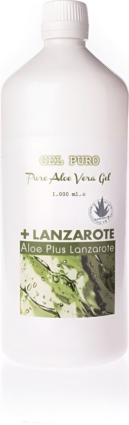 Aloeplus Lanzarote Aloe Vera Gel Creme - 100% Puur - Biologisch - 1000ML  -... | bol