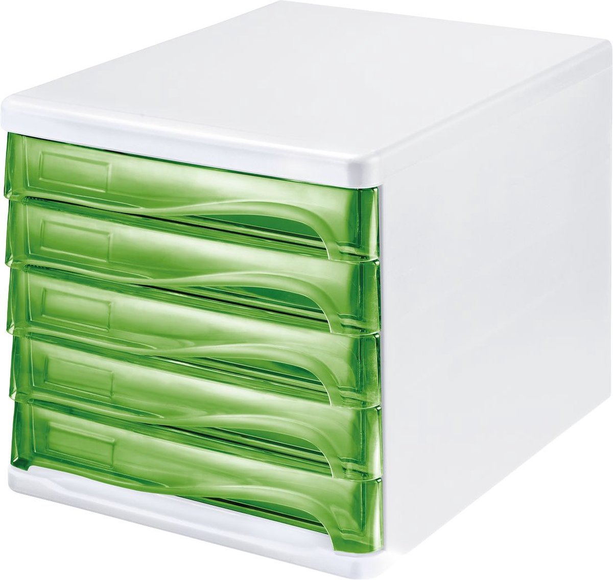 helit ladebox, 5 schuifladen, A4, polypropeen
