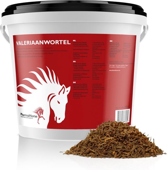 Valeriaanwortel paard 1000 gram Valeriaanwortel paard 1000 gram