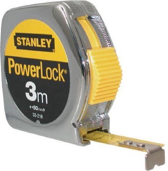 STANLEY 1-32-125 Mètre Ruban 3m X 12,7mm Panoramic – Précision Française Fabriqué Dans Le Doubs