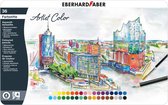 Eberhard Faber aquarelpotlood - Artist Color - metaaletui 36 stuks - EF-516036