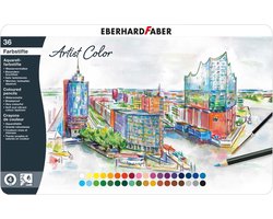 Eberhard Faber aquarelpotlood - Artist Color - 36 stuks - metaaletui - EF-516036