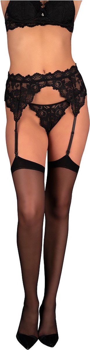 V-8738PS Plus Size string black