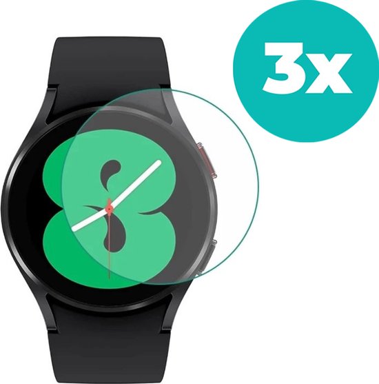 Samsung Galaxy Watch 4 screenprotector 40 mm 3 stuks Geschikt voor