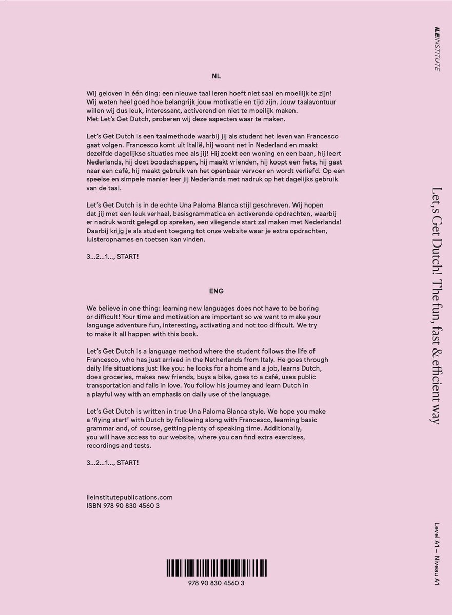 Let's get Dutch! 1 - back cover