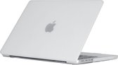 Mobigear Laptophoes geschikt voor Apple MacBook Pro 14 Inch (2021-2024) Hoes Hardshell Laptopcover MacBook Case | Mobigear Matte | Doorzichtig Hoesje MacBook Pro 14 Inch (2021-2024) - Transparant - Model A2442 / A2779 / A2918 / A2992