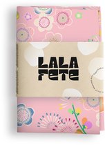 La La Fete - Furoshiki doeken - doorgeef inpakpapier - inpakstof - TOKYO CONFETTI PINK - 70
