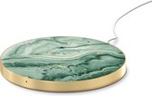 iDeal of Sweden Qi Charger voor Universal Mint Swirl Marble