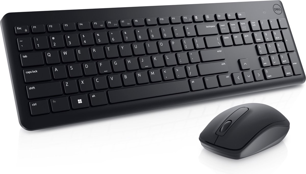 DELL KM3322W toetsenbord Inclusief muis RF Draadloos QWERTY US International Zwart thumbnail 2