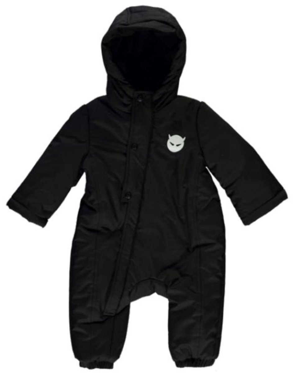 SuperRebel Xbaby Ski Technical Suit Twill - Skipak Voor Kinderen - Unisex - Zwart - 98/104