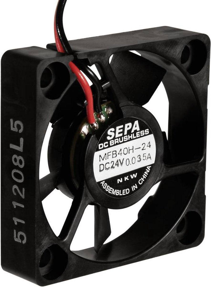 SEPA MFB40H12 Axiaalventilator 12 V/DC 185 l/min (l x b x h) 40 x 40 x 10 mm